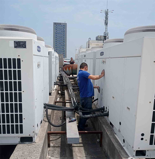 西宁市中央空调制热和不制冷系统维修方法